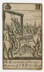 Carta da gioco "Trama papale" (incisione)