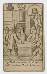 Carta da gioco del complotto papista