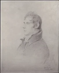 Ritratto di George Dance il Giovane, architetto e disegnatore di ritratti