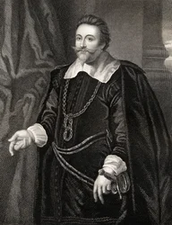 Ritratto di Francis Cottington, da Lodges British Portraits, 1823