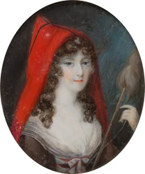 Ritratto di Lucy Byng, 1ª Contessa di Bradford (1766-1844) (c.1786-1844)