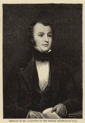 Ritratto di Mr Gladstone al Newark Conservative Club