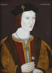 Ritratto del principe Artù (olio su tavola)