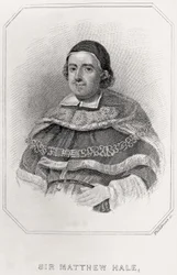 Ritratto di Sir Mathew Hale, 1835