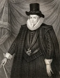 Ritratto di Thomas Cecil, 1° Conte di Exeter, da Lodges British Portraits, 1823