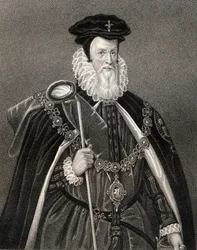 Ritratto di William Cecil (1520-98) Lord Burghley, da 