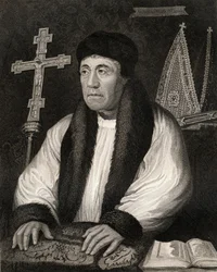 Ritratto di William Warham, da Lodges British Portraits, 1823