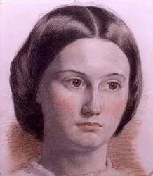 Ritratto del viso di una giovane donna, c.1840