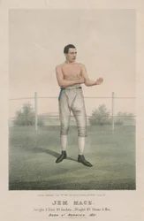 Ritratto del pugile Jem Mace