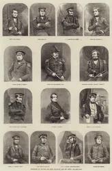 Ritratti del Capitano Sir John Franklin e del suo equipaggio