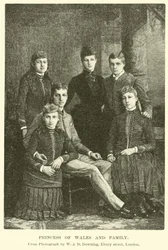 Principessa di Galles e famiglia