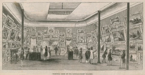 Sala principale della Suffolk Street Gallery
