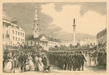 Processione dalla chiesa di St. Andrews