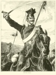 Uhlan prussiano, luglio 1870