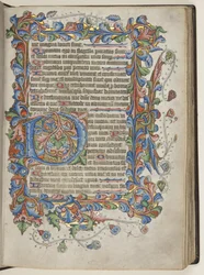 Salterio con calendario Sarum
