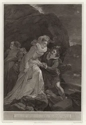 La fuga della regina Maria dal castello di Lochleven