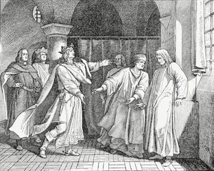 Riconciliazione di Luigi IV, re dei Romani, con Federico il Bello, re di Germania nel 1325, 1882