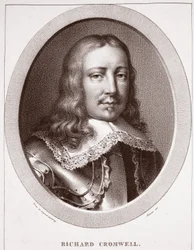Richard Cromwell, attribuito a Maurin, inciso da de Langlume