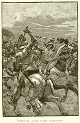 Riccardo III alla Battaglia di Bosworth