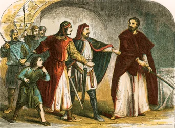 Riccardo I in prigione