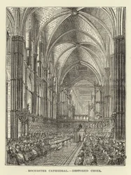 Cattedrale di Rochester, coro restaurato