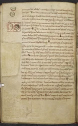 Disegni marginali del Sole e della Luna