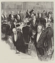 Banchetto della Royal Academy