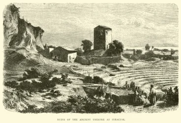 Rovine del teatro antico di Siracusa