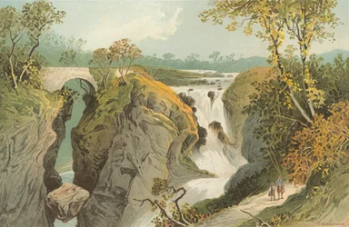 Rumbling Bridge e Cascate del Braan - Vicino a Dunkeld