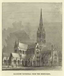 Cattedrale di Salisbury da nord-est