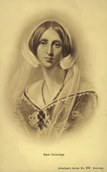 Sara Coleridge (1802-1852), scrittrice e traduttrice inglese (litografia)