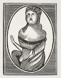 Sarah Millwood, illustrazione da Chap-books del XVIII secolo di John Ashton, pub. 1882