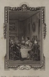 Scena da La Storia di Sir Charles Grandison, di Samuel Richardson