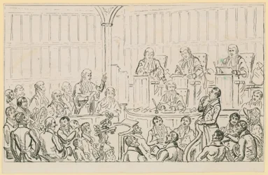 Scena di vita londinese