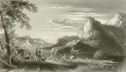Scena sul Mediterraneo (tempo delle Crociate)