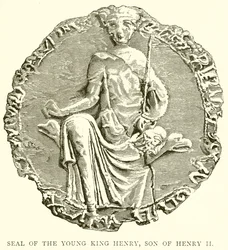 Sigillo del Giovane Re Enrico, Figlio di Enrico II