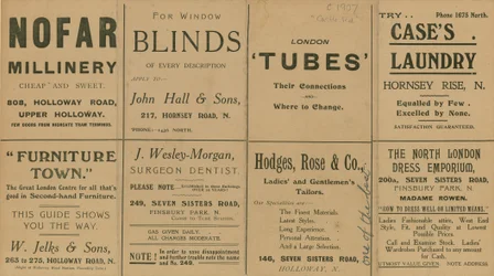 Foglio di pubblicità locale