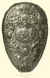 Scudo attribuito a Benvenuto Cellini