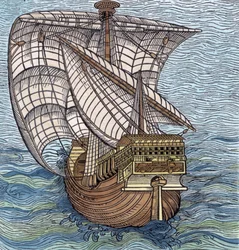 Nave del tempo di Colombo, da 