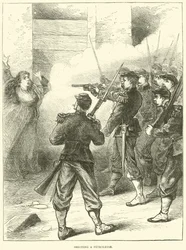 Fucilazione di una petroleuse, maggio 1871