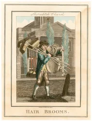 Chiesa di Shoreditch. Scope per capelli