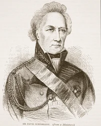 Sir David Ochterlony, illustrazione da Cassells Illustrated History of India di James Grant, pub. 1879
