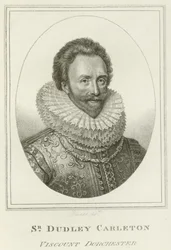 Sir Dudley Carleton, Visconte Dorchester (incisione)