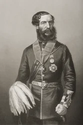 Sir John Eardley Wilmot Inglis (1814-62) (litografia)