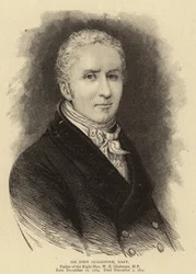Sir John Gladstone, Bart (incisione)