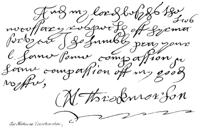 Sir Nicholas Throckmorton