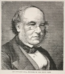 Sir Rowland Hill, fondatore del Penny Post