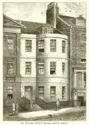 Casa di Sir Walter Scott, Castle Street