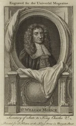 Sir William Morice, Segretario di Stato di Re Carlo II