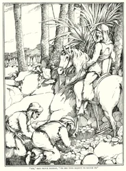 "Signore," disse il principe Bahman, "Chiediamo alla vostra maestà di scusarci"
